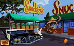 une photo d'Ã©cran de Sam And Max Hit The Road sur PC